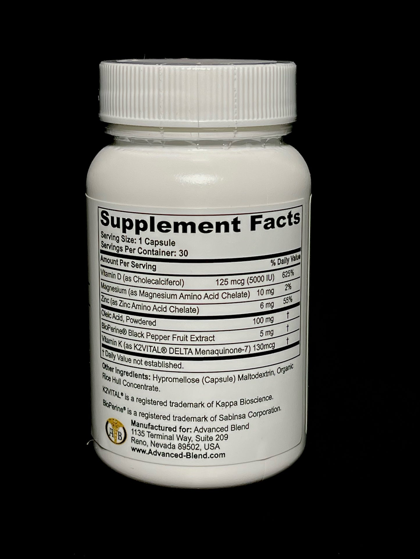 Advanced Vitamin D3-K2